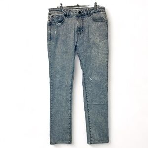 DL‎ 1961 DL1961 Men''s 32x34 Nick Slim Hiatus Cotton Blend Distressed Jeans